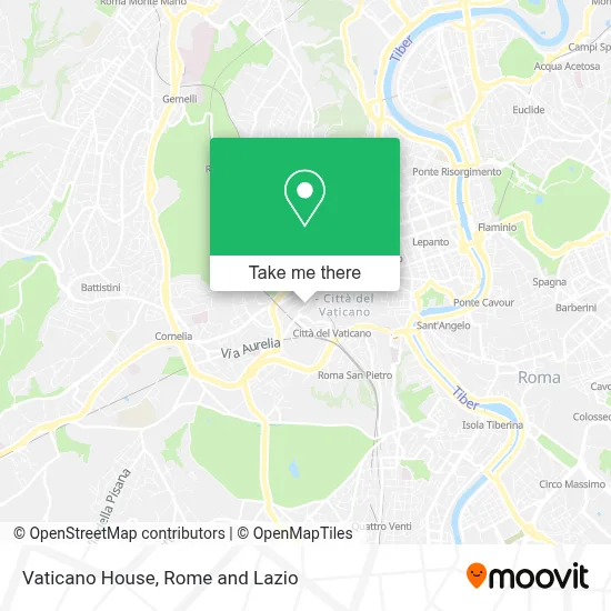 Vaticano House map