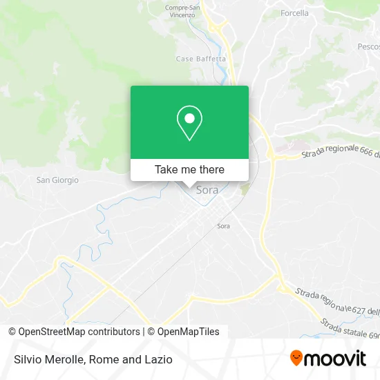 Silvio Merolle map