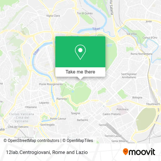 12lab.Centrogiovani map