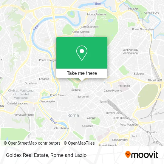 Goldex Real Estate map
