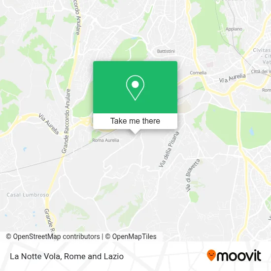 La Notte Vola map