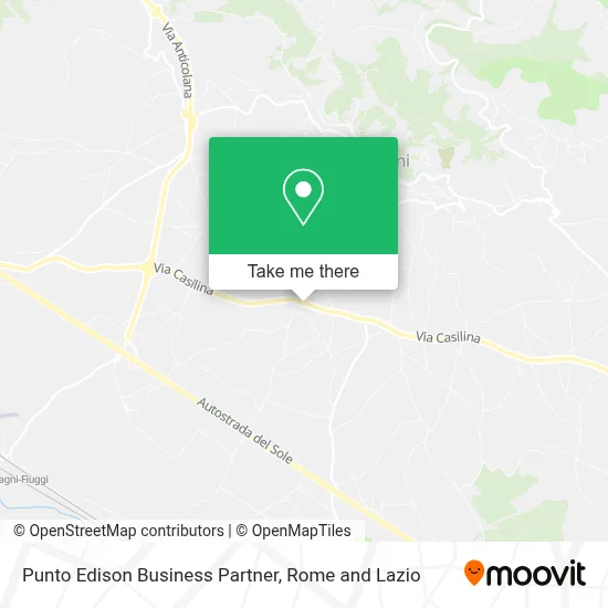 Punto Edison Business Partner map