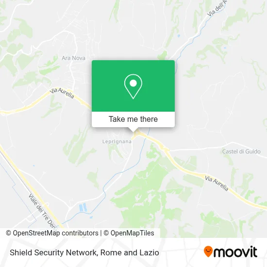 Shield Security Network map
