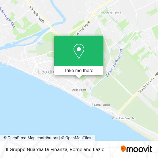 II Gruppo Guardia Di Finanza map