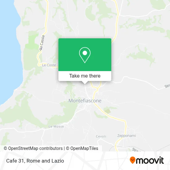 Cafe 31 map