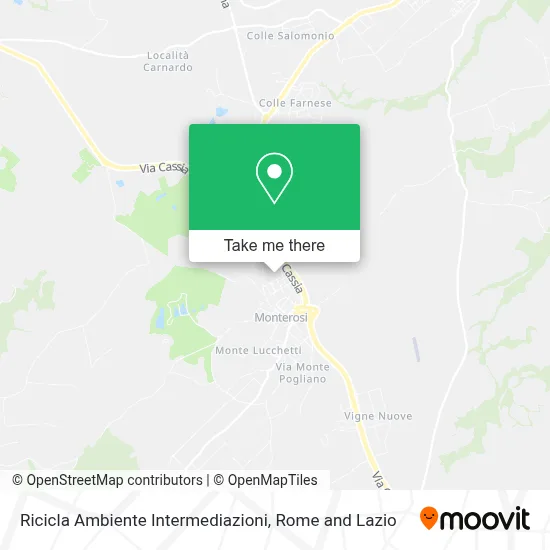 Ricicla Ambiente Intermediazioni map