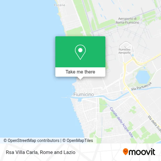 Rsa Villa Carla map