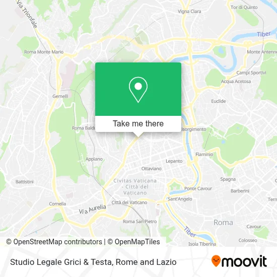 Studio Legale Grici & Testa map