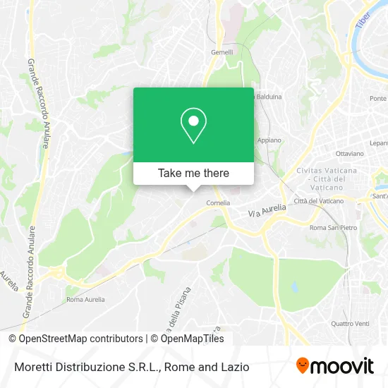 Moretti Distribuzione S.R.L. map