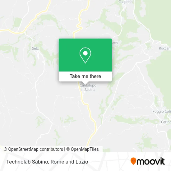 Technolab Sabino map