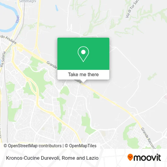 Kronos-Cucine Durevoli map