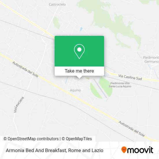 Armonia Bed And Breakfast map