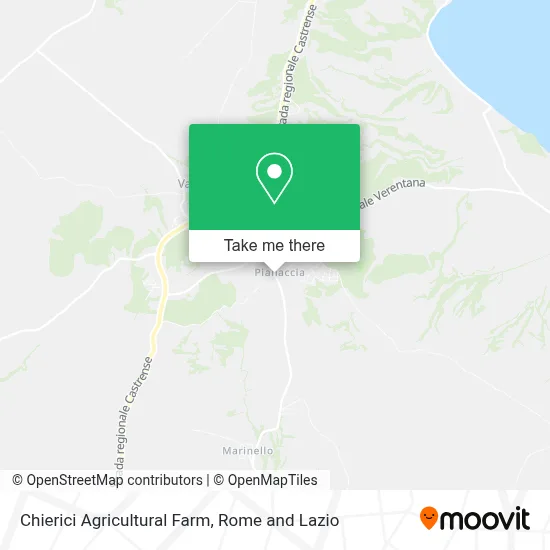 Chierici Agricultural Farm map