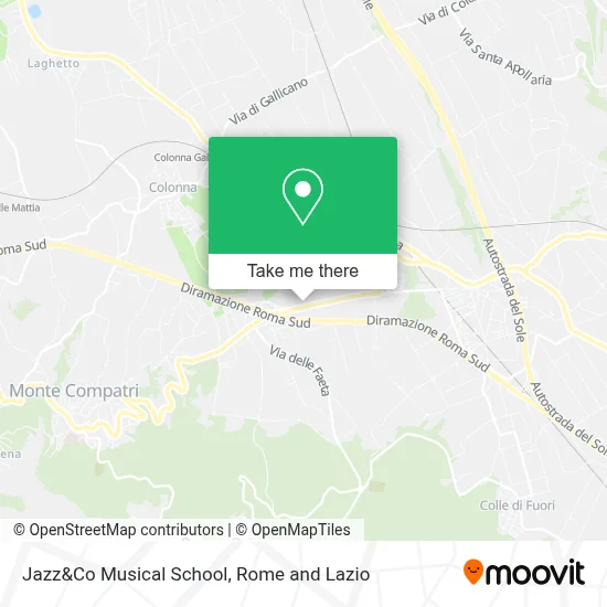 Jazz&Co Musical School map