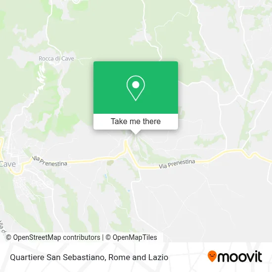 Quartiere San Sebastiano map