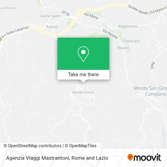 Agenzia Viaggi Mastrantoni map
