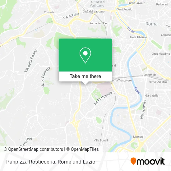 Panpizza Rosticceria map