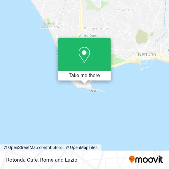 Rotonda Cafe map