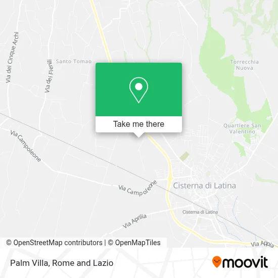 Palm Villa map