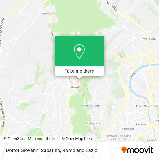 Dottor Giovanni Sabatino map
