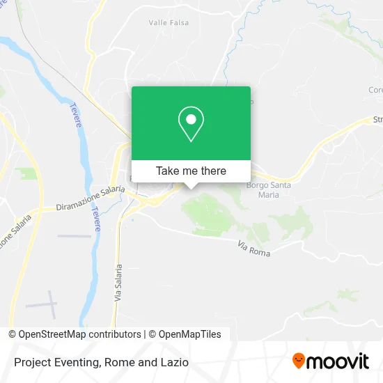 Project Eventing map