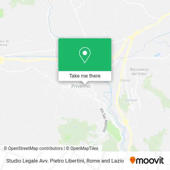 Studio Legale Avv. Pietro Libertini map