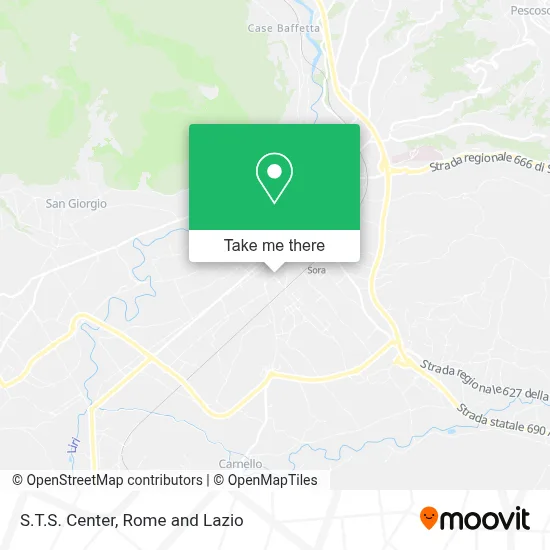 S.T.S. Center map