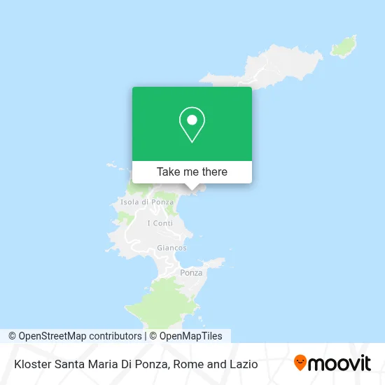 Kloster Santa Maria Di Ponza map