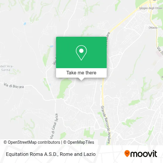 Equitation Roma A.S.D. map