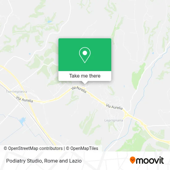 Podiatry Studio map