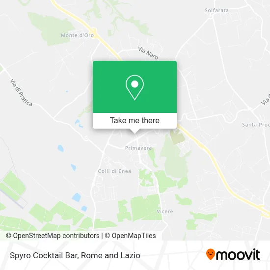 Spyro Cocktail Bar map