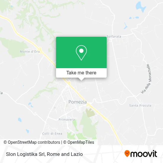 Slon Logistika Srl map