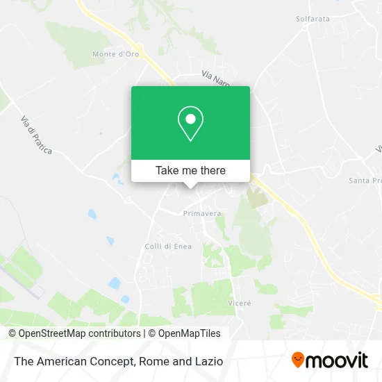 The American Concept map