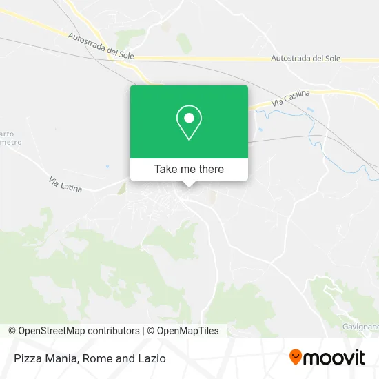 Pizza Mania map