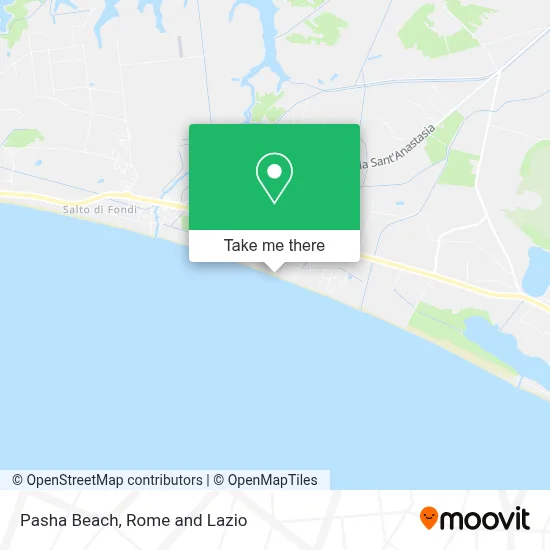 Pasha Beach map