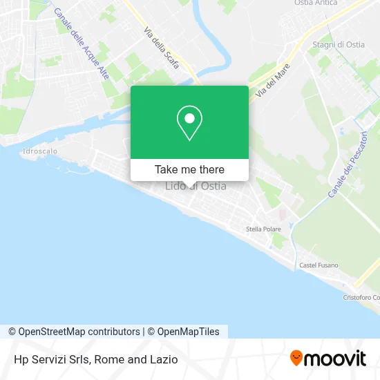 Hp Servizi Srls map