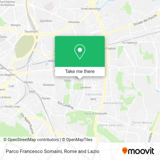 Parco Francesco Somaini map