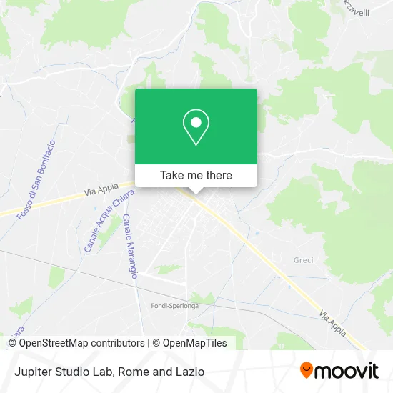 Jupiter Studio Lab map