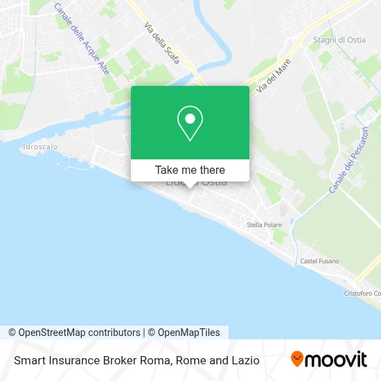 Smart Insurance Broker Roma map