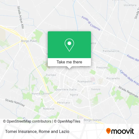 Tomei Insurance map