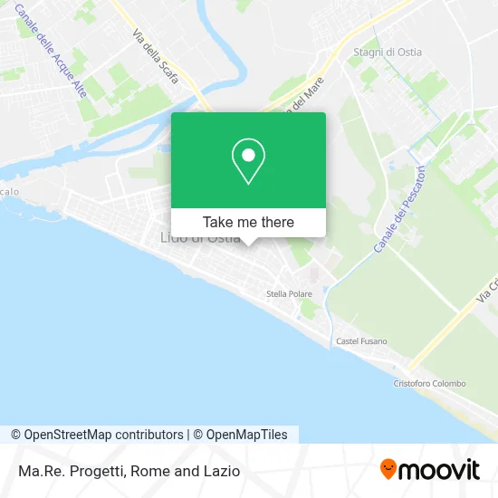 Ma.Re. Progetti map