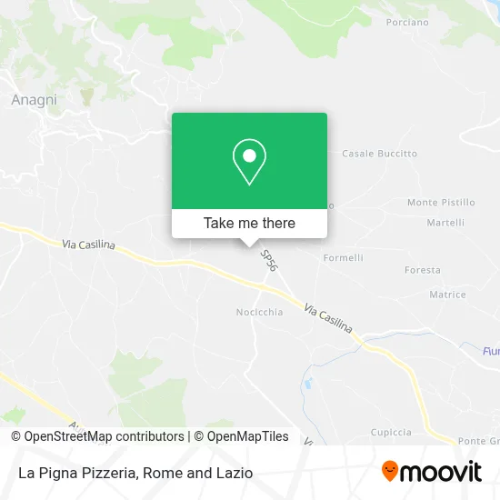 La Pigna Pizzeria map