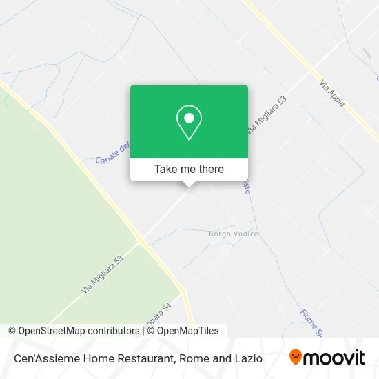 Cen'Assieme Home Restaurant map