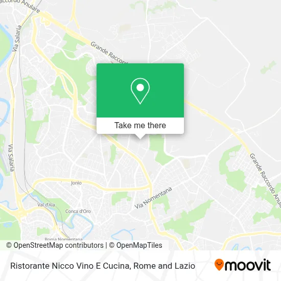 Ristorante Nicco Vino E Cucina map