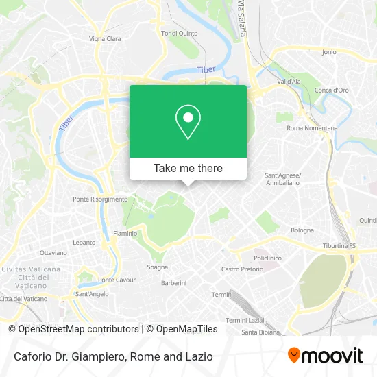 Caforio Dr. Giampiero map