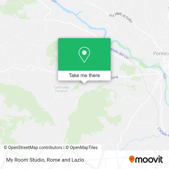 My Room Studio map