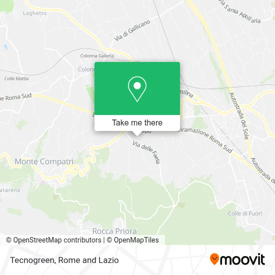Tecnogreen map