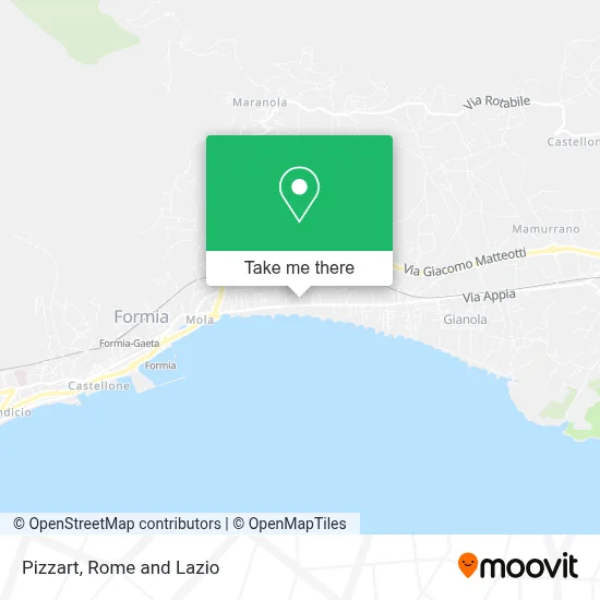 Pizzart map