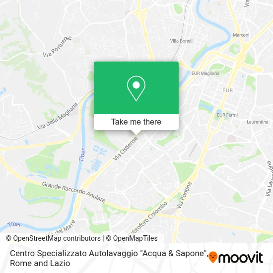 Centro Specializzato Autolavaggio "Acqua & Sapone" map