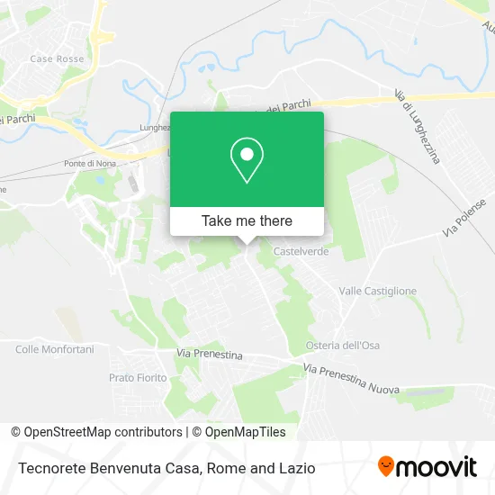 Tecnorete Benvenuta Casa map